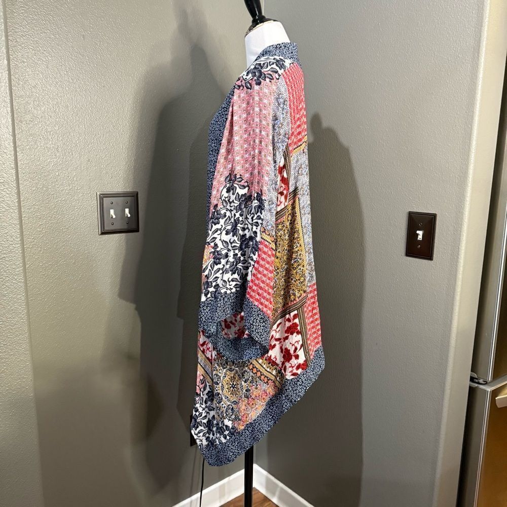 Umgee Multicolor Patterned Cardigan - Picture 7 of 10